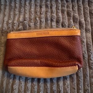 Dooney & Bourke Two-Tone Leather Pouch